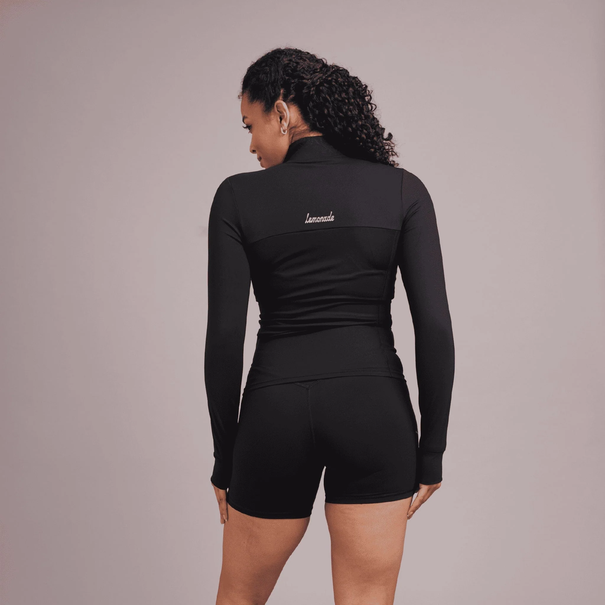 Wrap Waist Short - Black - Image 3