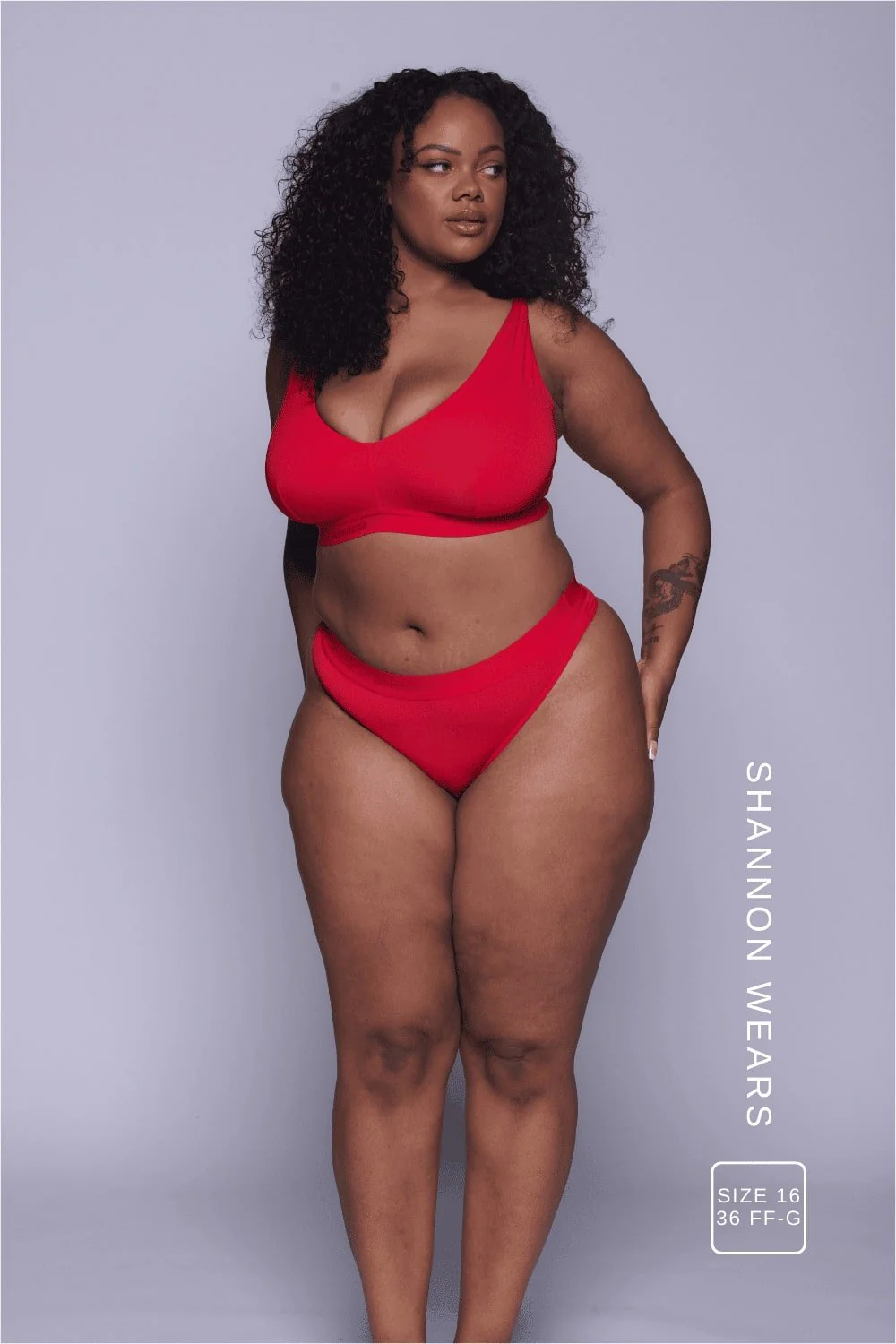 Everyday Eco Fuller Cup & Thong Set - Red - Image 4
