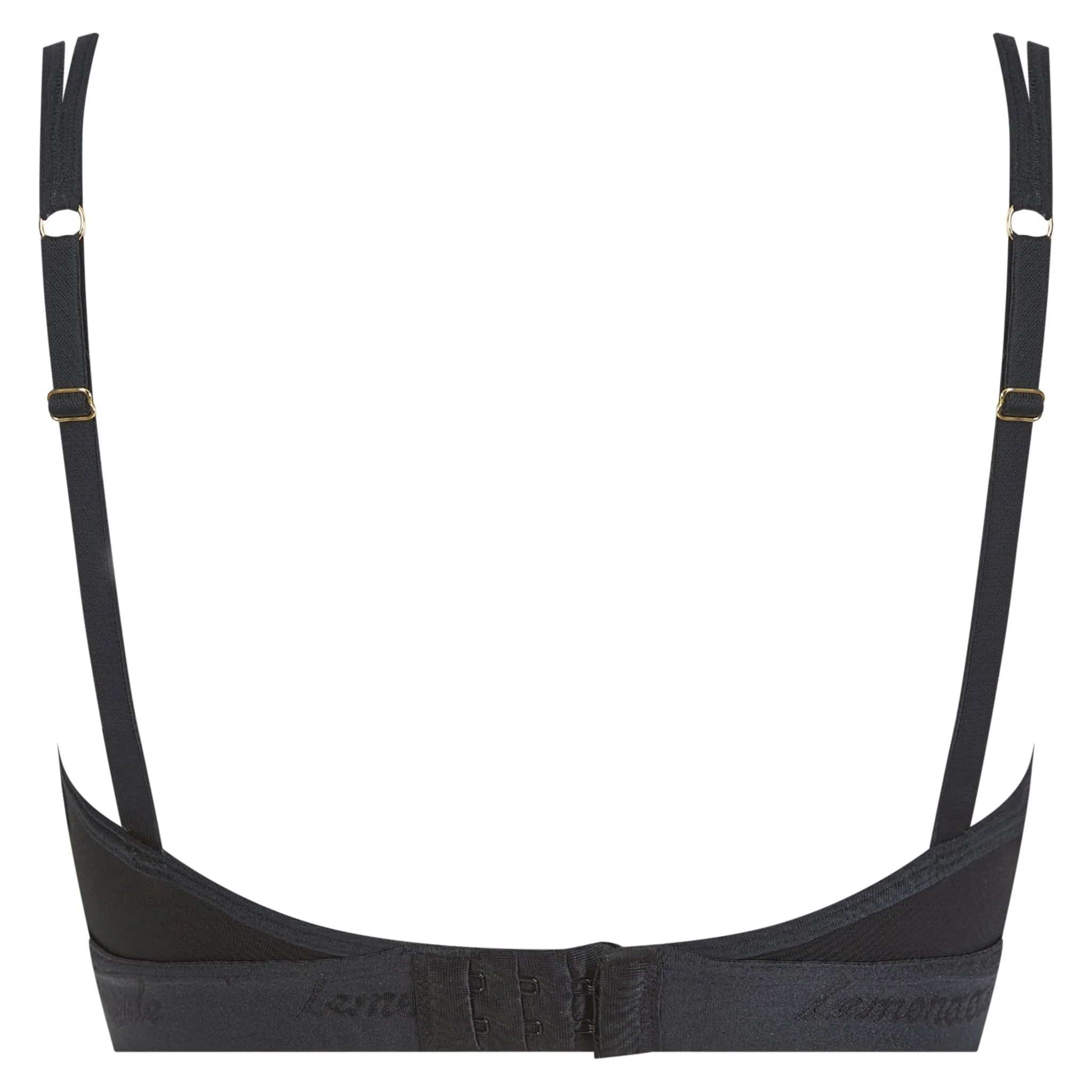 Second Skin Triangle Bralette - Black - Image 10