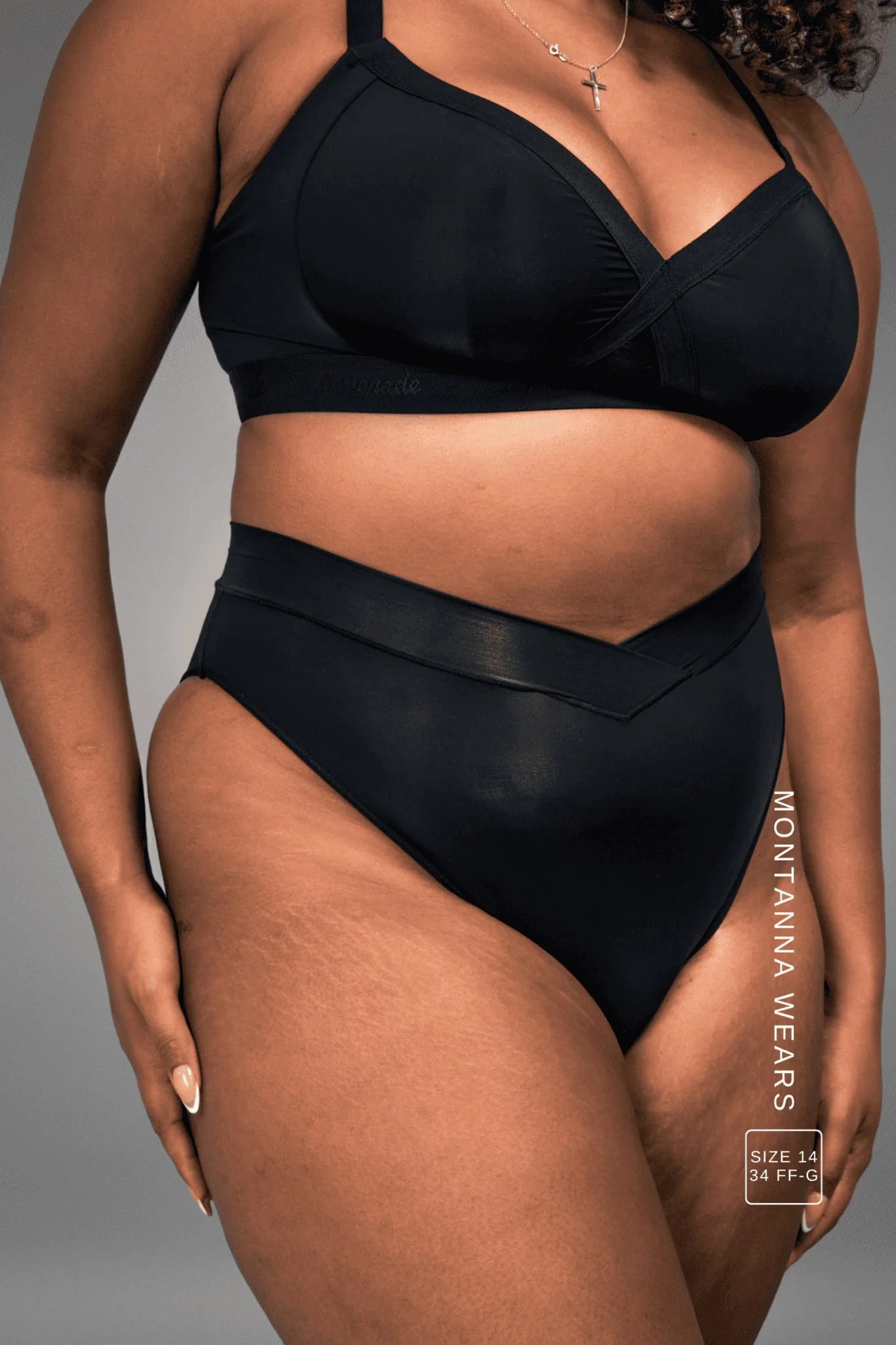 Second Skin Wrap Brief - Black - Image 4