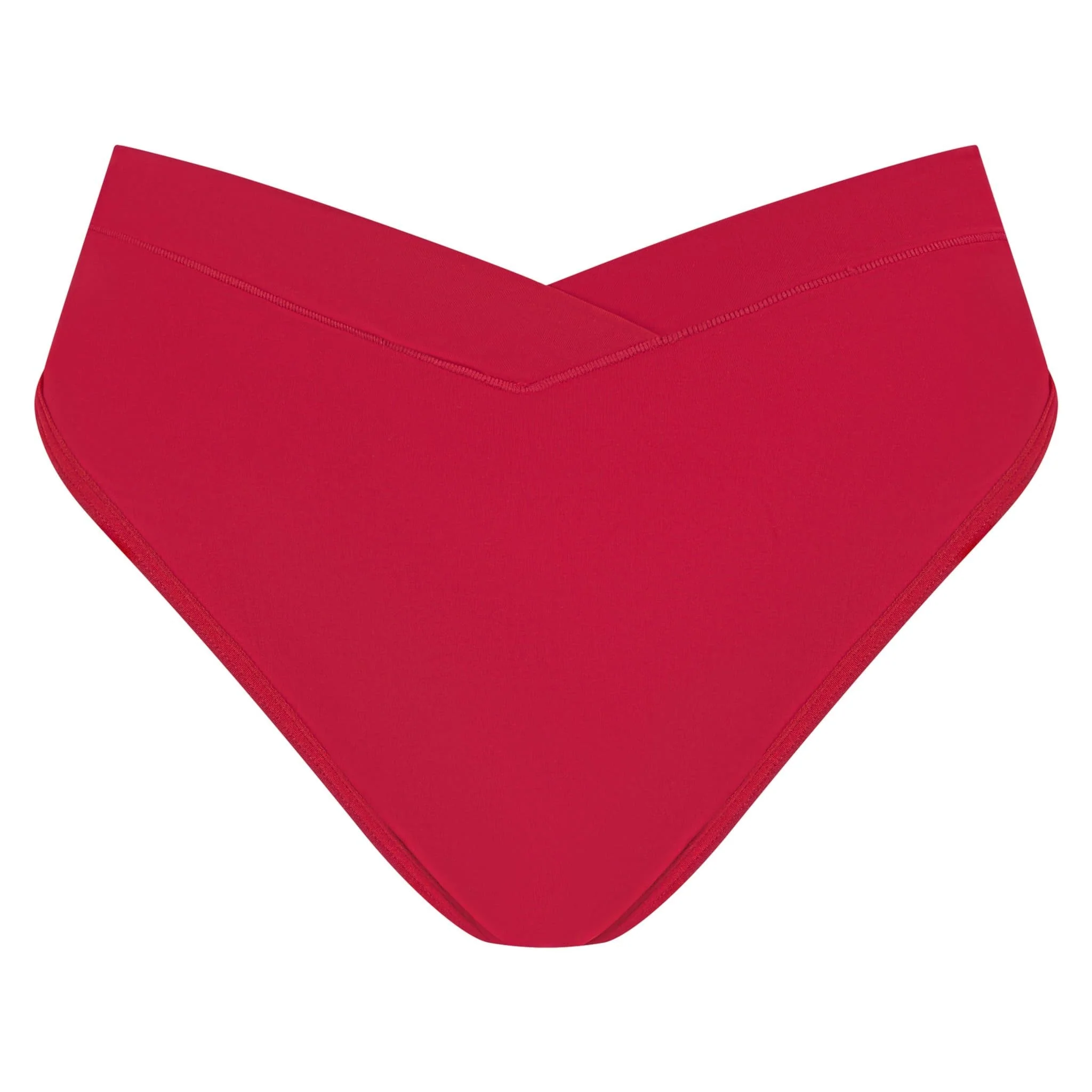 Second Skin Wrap Brief - Deep Red - Image 2