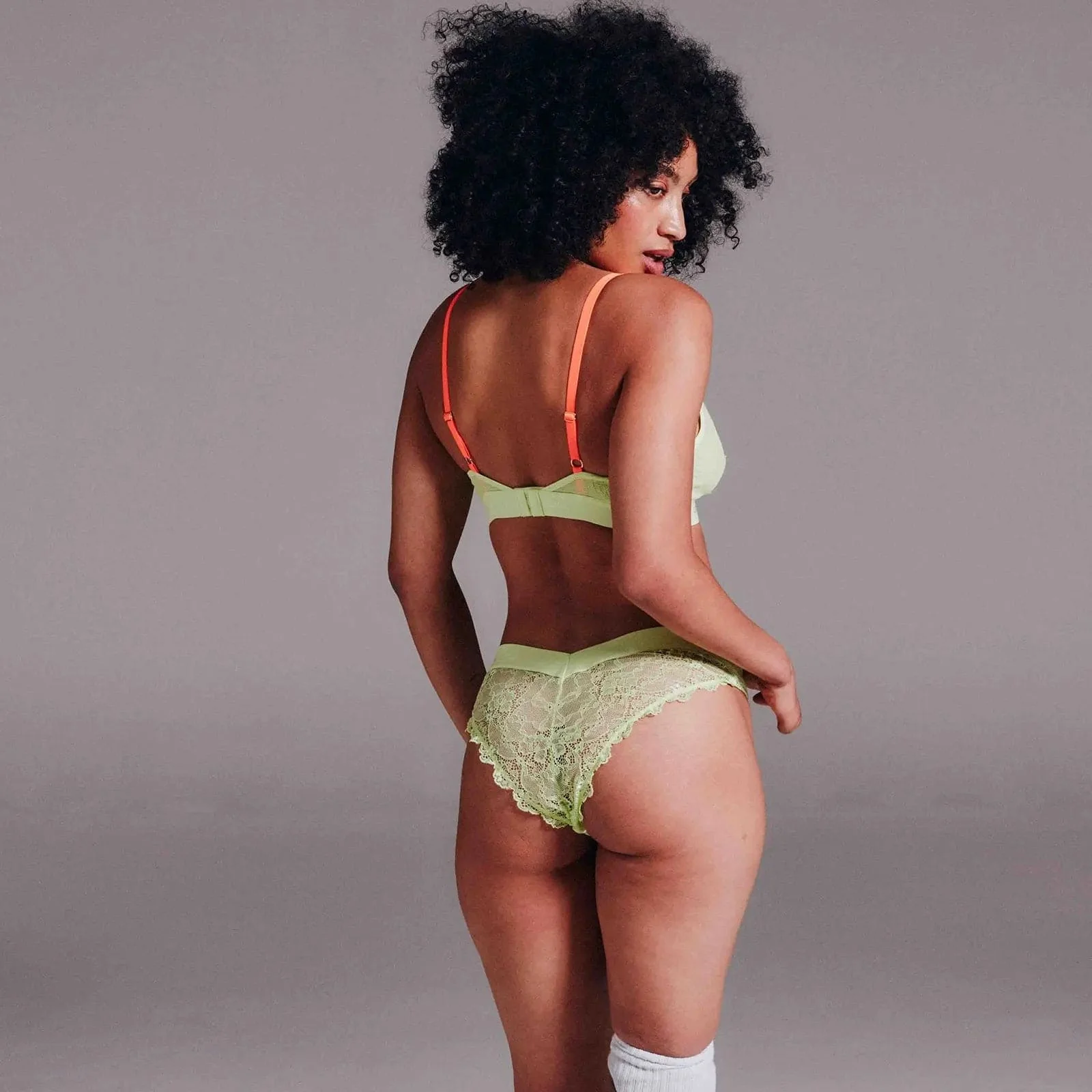 Signature Lace Brazilian - Light Green - Image 4