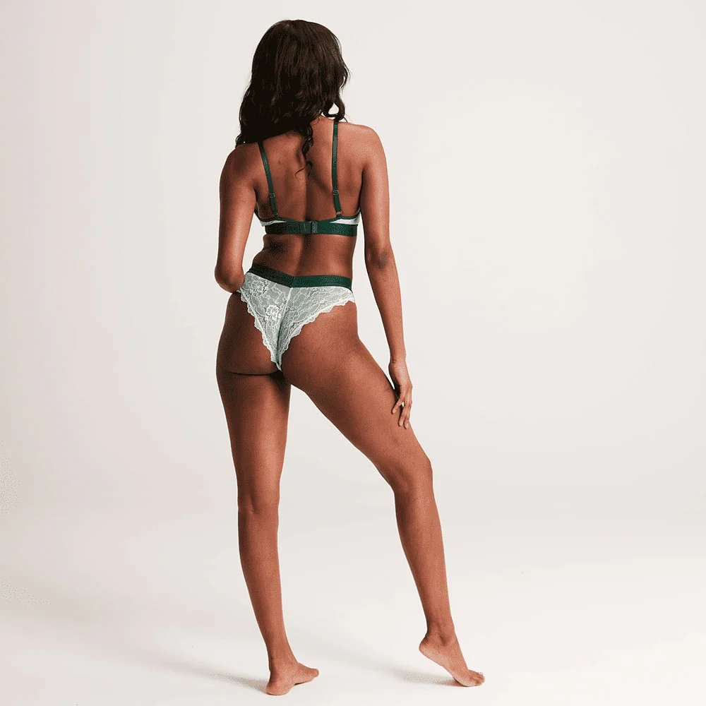 Signature Lace Brazilian - Mint Green - Image 4