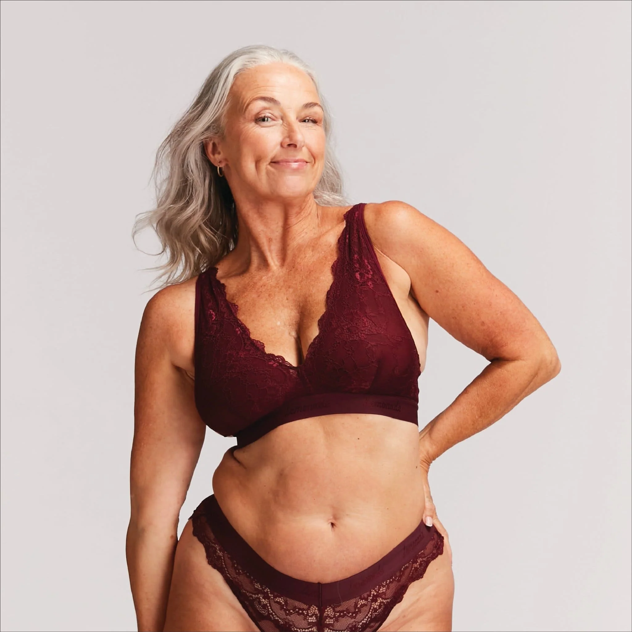 Signature Lace Brazilian - Wine - Image 5
