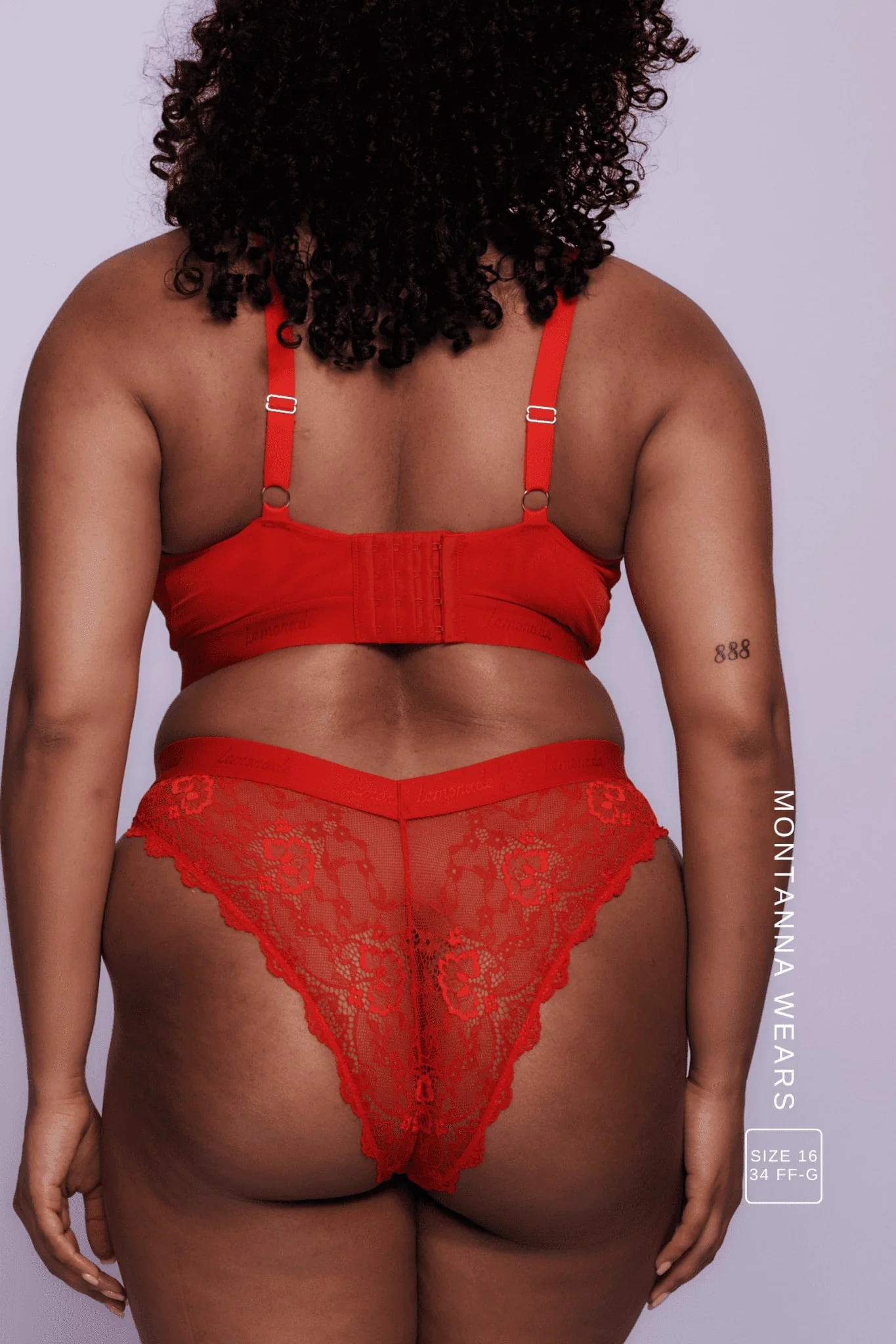 Signature Lace Fuller Cup - Red - Image 4
