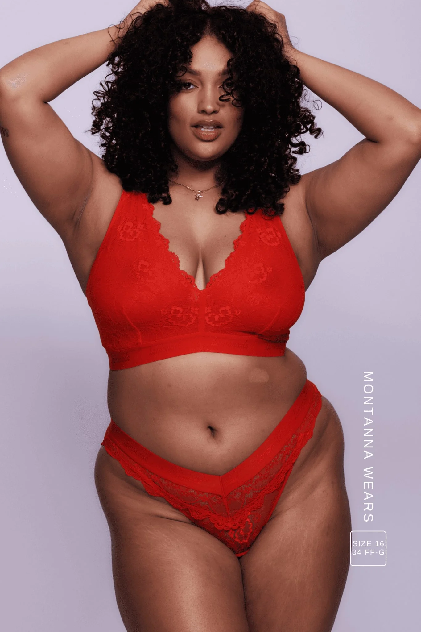 Signature Lace Fuller Cup - Red - Image 5
