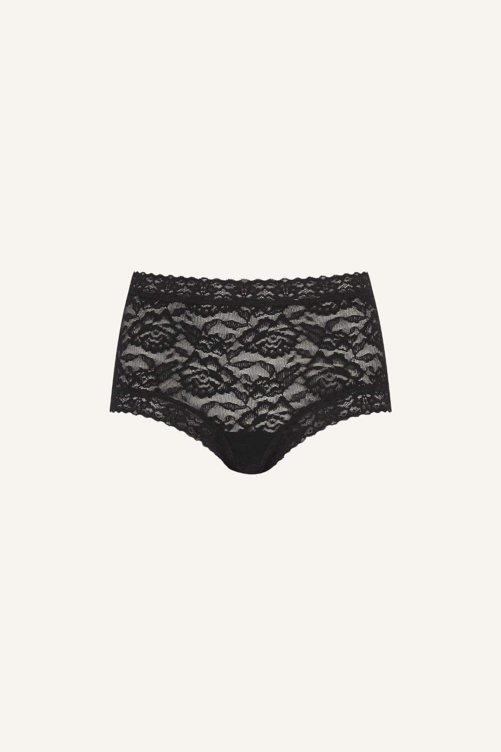Stretch Lace Short - Black - Image 2