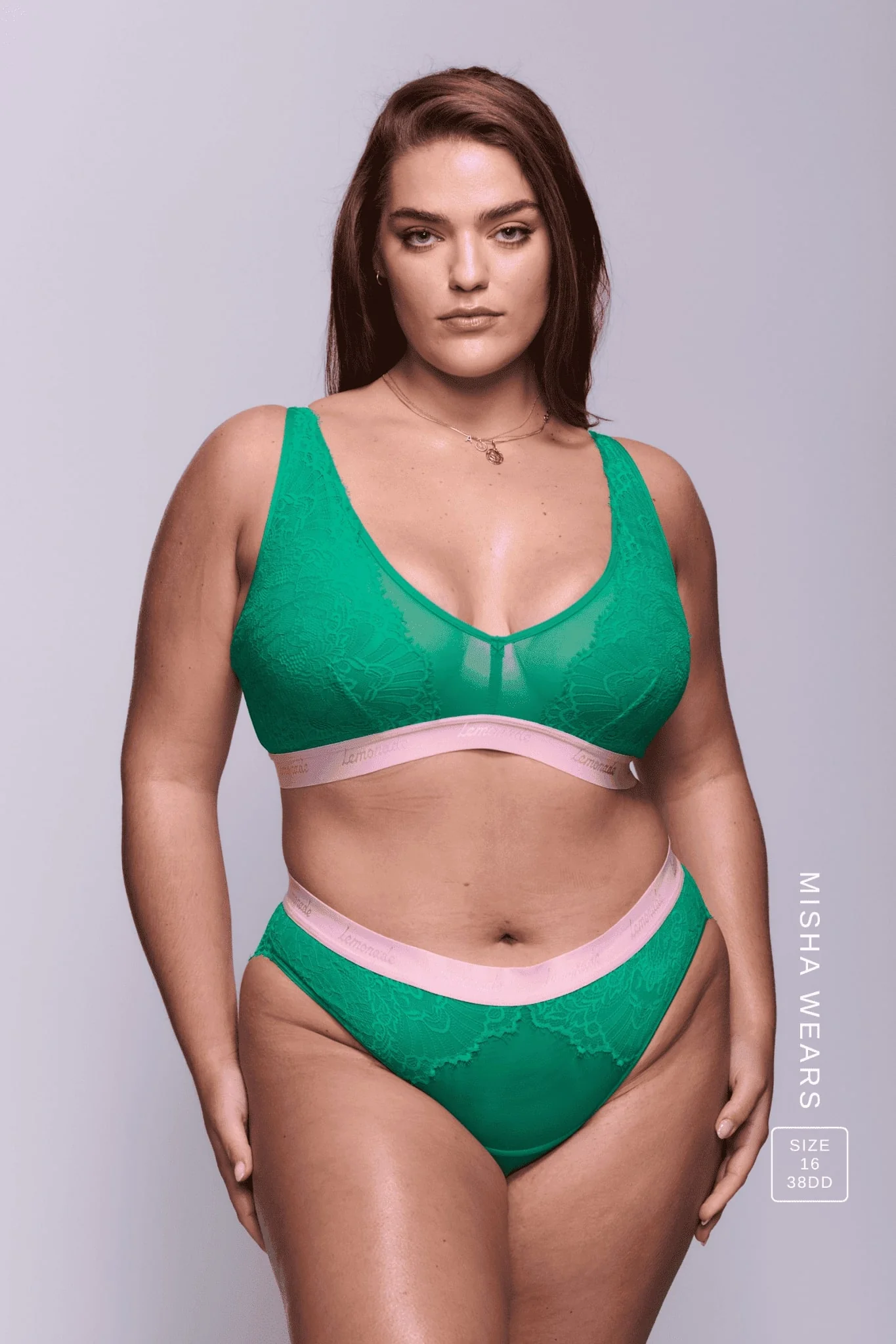 Synergy Lace Fuller Cup - Emerald - Image 4